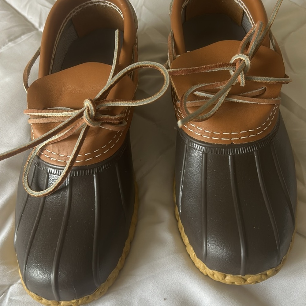 LL Bean Boots size 7 tan brown color